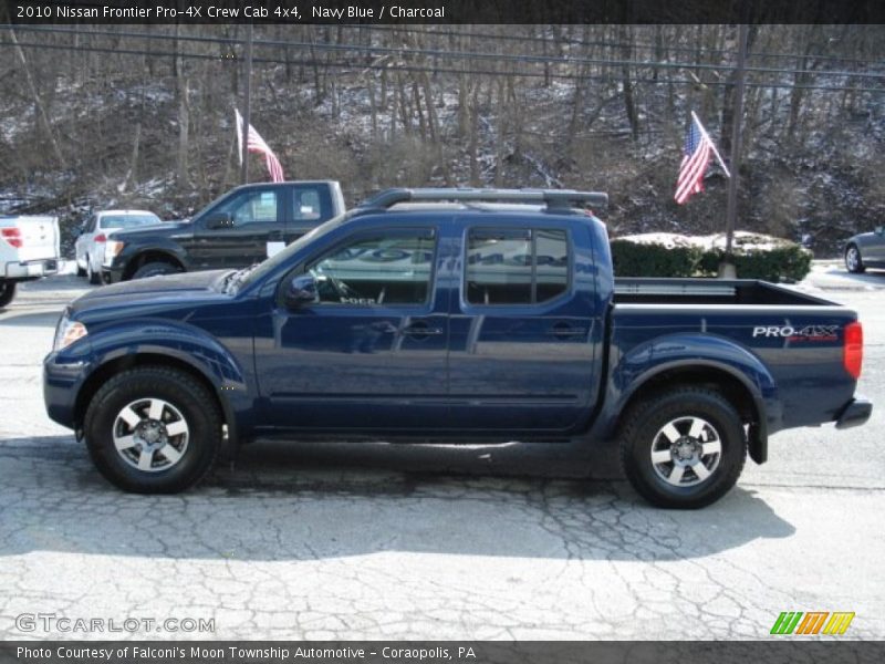 Navy Blue / Charcoal 2010 Nissan Frontier Pro-4X Crew Cab 4x4