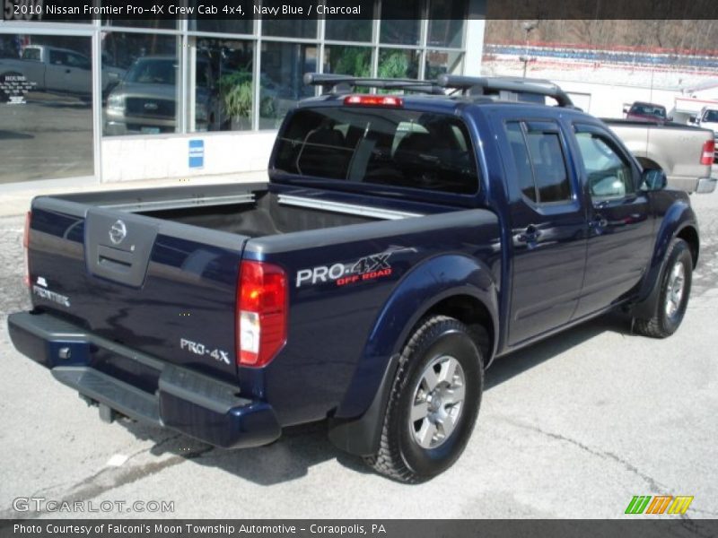 Navy Blue / Charcoal 2010 Nissan Frontier Pro-4X Crew Cab 4x4