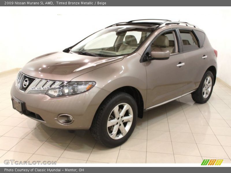 Tinted Bronze Metallic / Beige 2009 Nissan Murano SL AWD