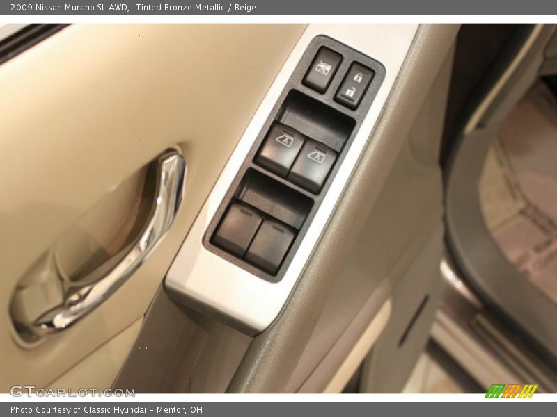 Tinted Bronze Metallic / Beige 2009 Nissan Murano SL AWD