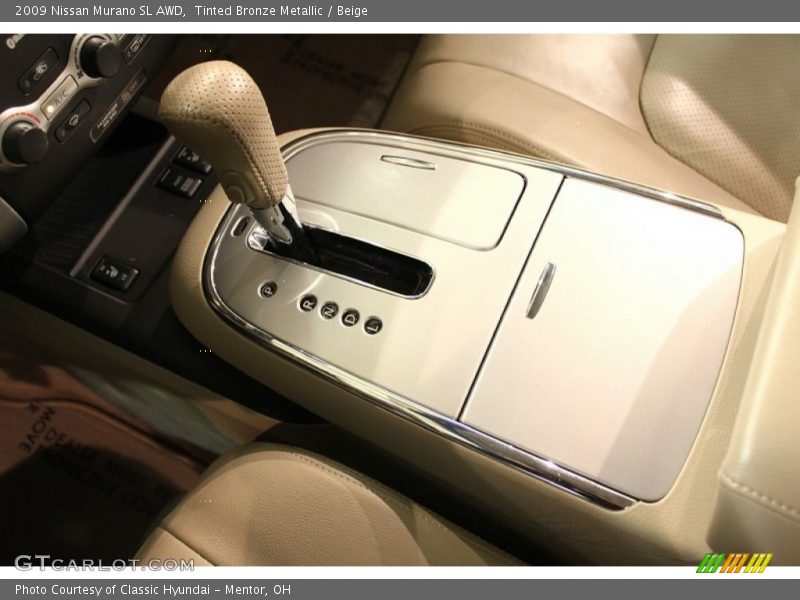 Tinted Bronze Metallic / Beige 2009 Nissan Murano SL AWD