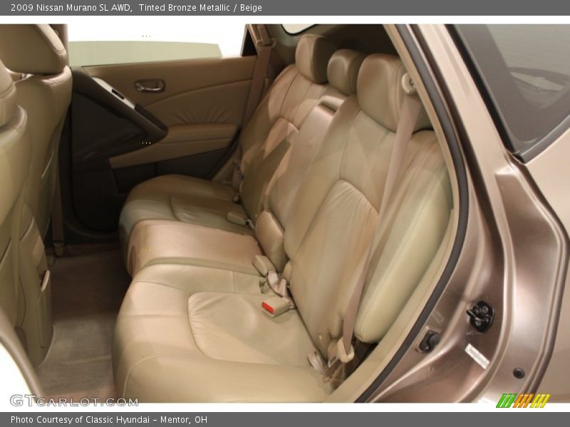 Tinted Bronze Metallic / Beige 2009 Nissan Murano SL AWD