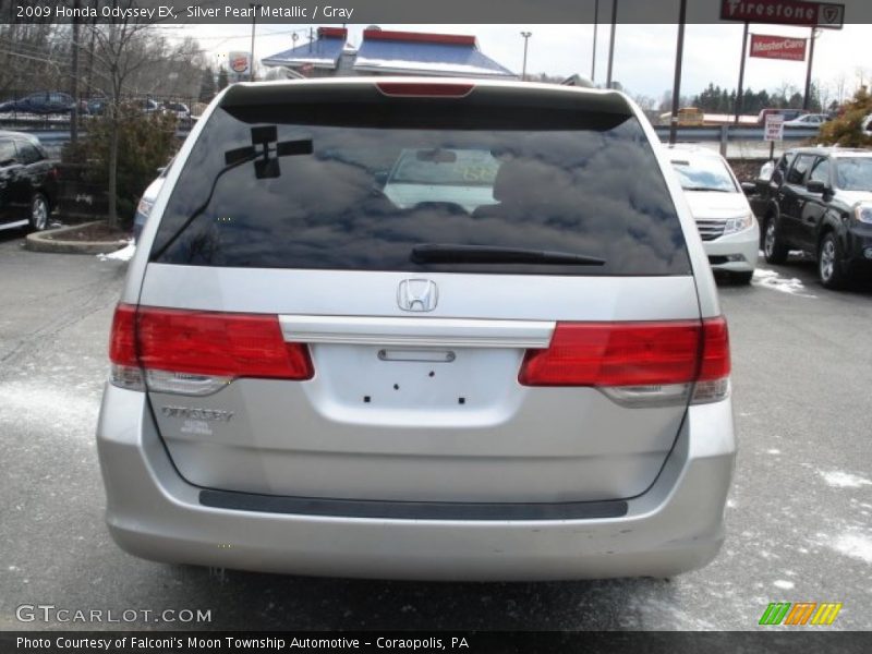 Silver Pearl Metallic / Gray 2009 Honda Odyssey EX