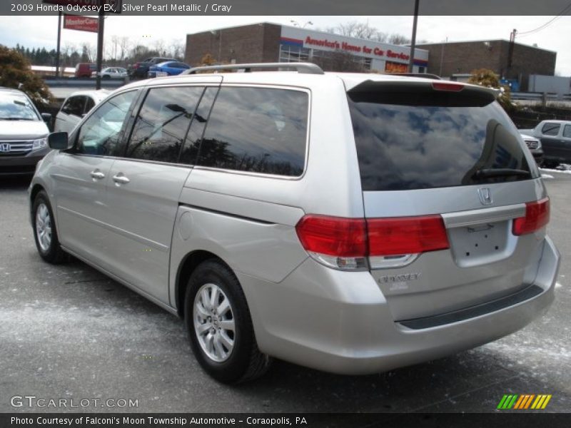 Silver Pearl Metallic / Gray 2009 Honda Odyssey EX