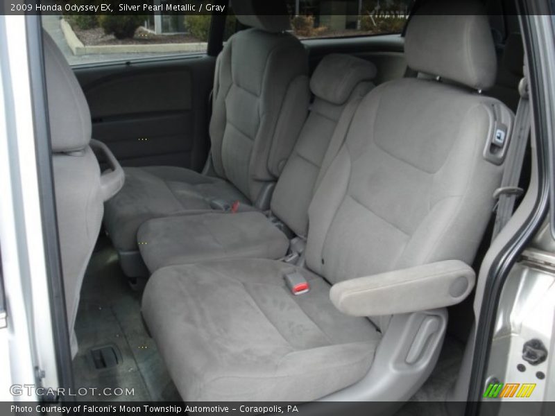 Silver Pearl Metallic / Gray 2009 Honda Odyssey EX