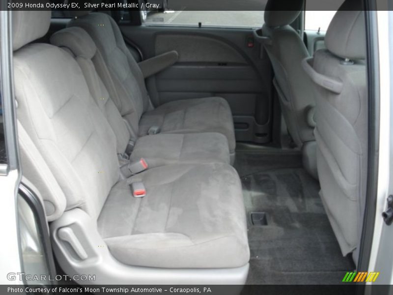 Silver Pearl Metallic / Gray 2009 Honda Odyssey EX