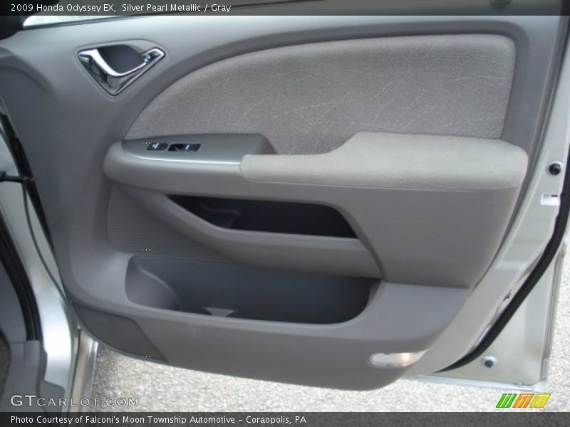 Silver Pearl Metallic / Gray 2009 Honda Odyssey EX