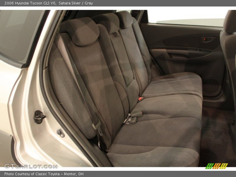 Sahara Silver / Gray 2006 Hyundai Tucson GLS V6