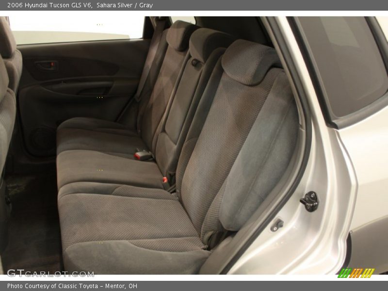 Sahara Silver / Gray 2006 Hyundai Tucson GLS V6