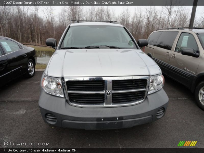 Bright Silver Metallic / Dark Slate Gray/Light Slate Gray 2007 Dodge Durango SXT 4x4