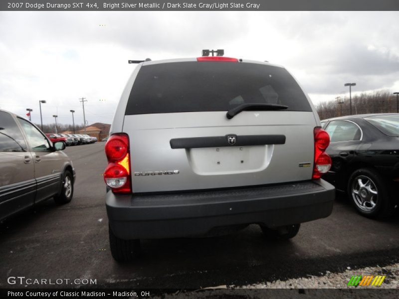 Bright Silver Metallic / Dark Slate Gray/Light Slate Gray 2007 Dodge Durango SXT 4x4