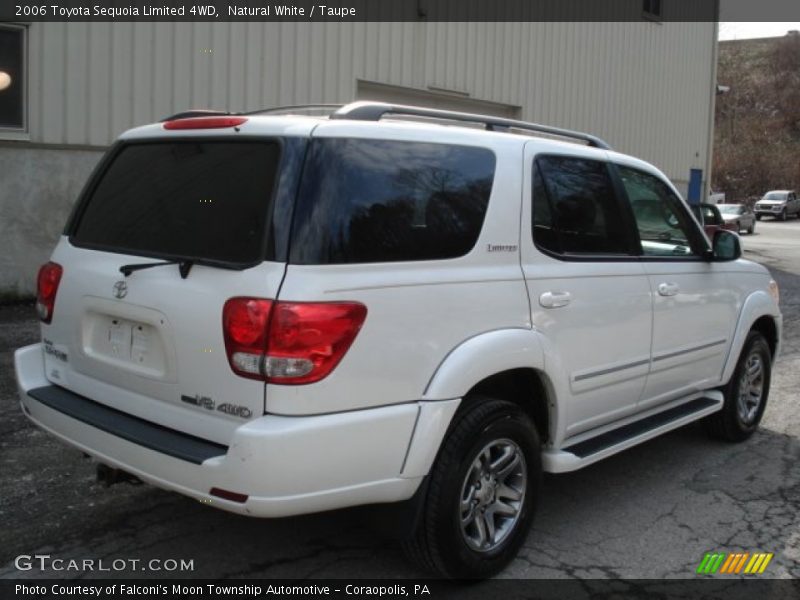 Natural White / Taupe 2006 Toyota Sequoia Limited 4WD