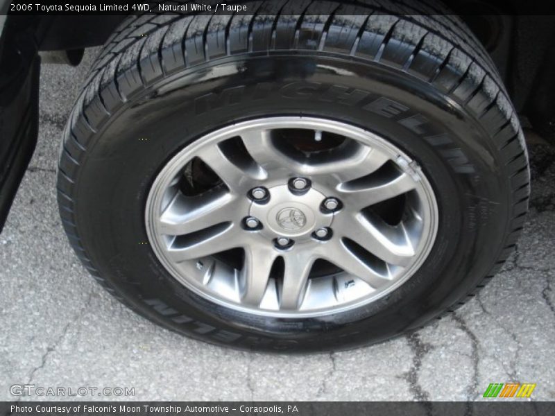 Natural White / Taupe 2006 Toyota Sequoia Limited 4WD