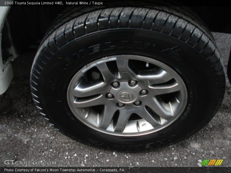 Natural White / Taupe 2006 Toyota Sequoia Limited 4WD