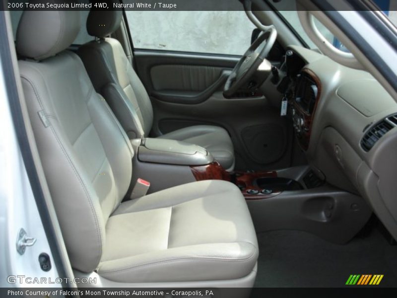 Natural White / Taupe 2006 Toyota Sequoia Limited 4WD