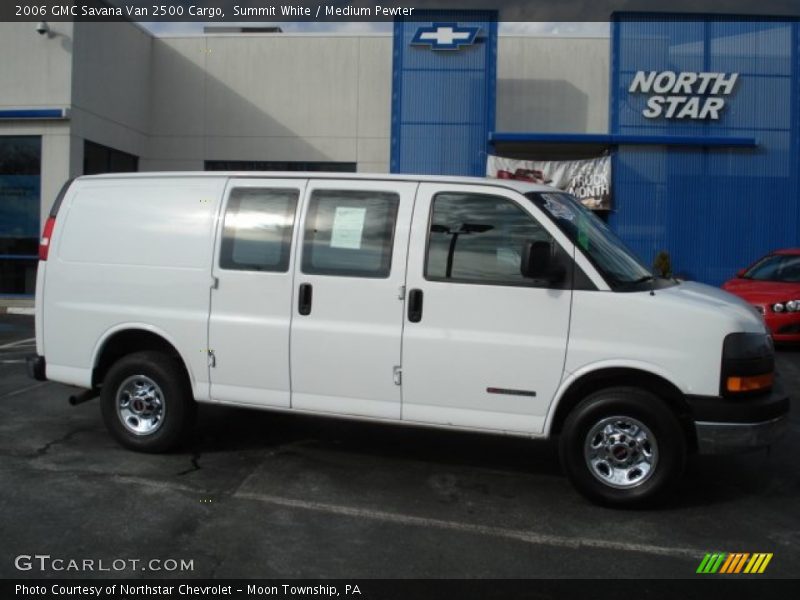 Summit White / Medium Pewter 2006 GMC Savana Van 2500 Cargo