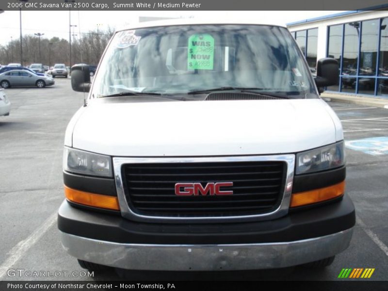 Summit White / Medium Pewter 2006 GMC Savana Van 2500 Cargo