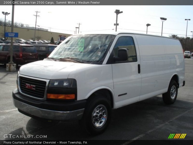 Summit White / Medium Pewter 2006 GMC Savana Van 2500 Cargo