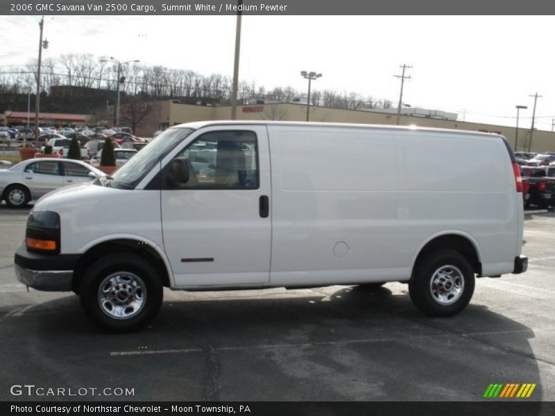 Summit White / Medium Pewter 2006 GMC Savana Van 2500 Cargo