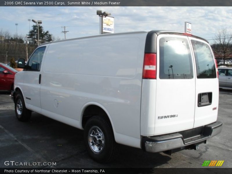 Summit White / Medium Pewter 2006 GMC Savana Van 2500 Cargo