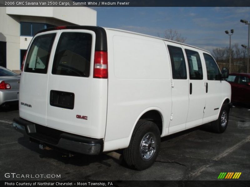 Summit White / Medium Pewter 2006 GMC Savana Van 2500 Cargo