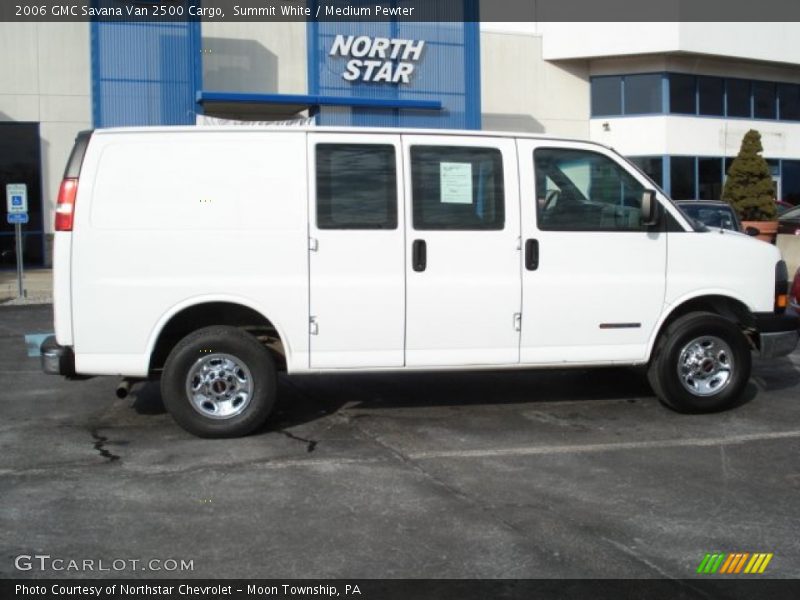 Summit White / Medium Pewter 2006 GMC Savana Van 2500 Cargo