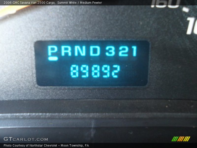 Summit White / Medium Pewter 2006 GMC Savana Van 2500 Cargo