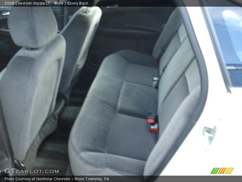 White / Ebony Black 2008 Chevrolet Impala LT
