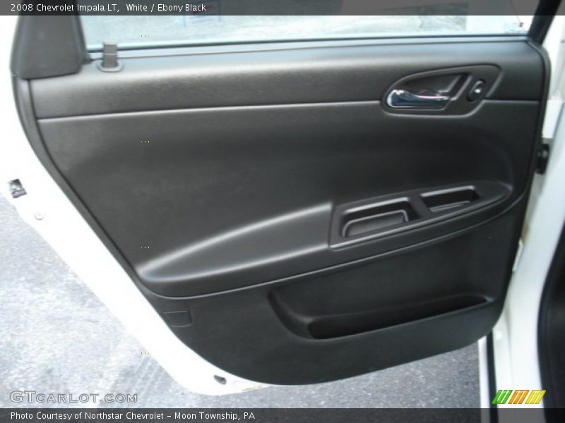 White / Ebony Black 2008 Chevrolet Impala LT