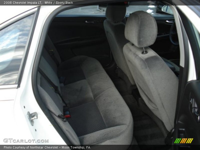 White / Ebony Black 2008 Chevrolet Impala LT