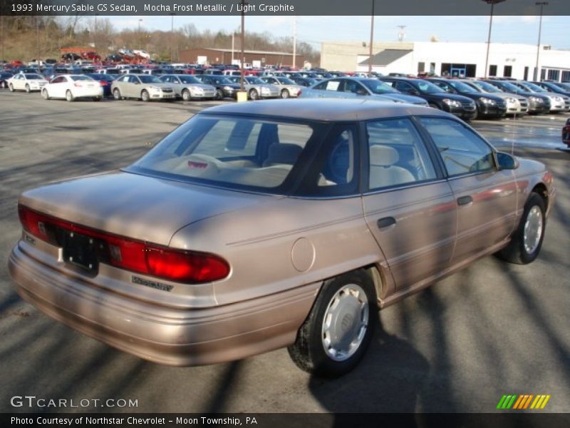 Mocha Frost Metallic / Light Graphite 1993 Mercury Sable GS Sedan