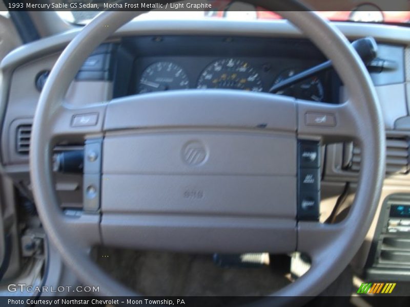 Mocha Frost Metallic / Light Graphite 1993 Mercury Sable GS Sedan