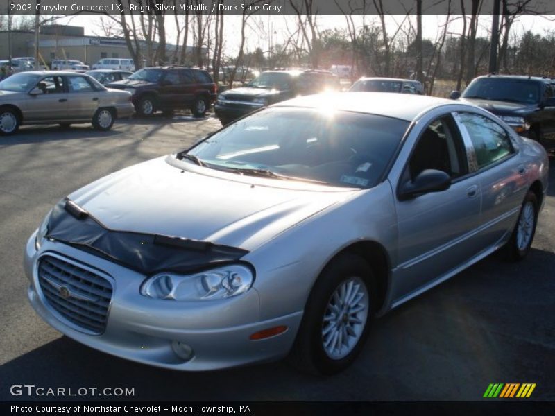 Bright Silver Metallic / Dark Slate Gray 2003 Chrysler Concorde LX