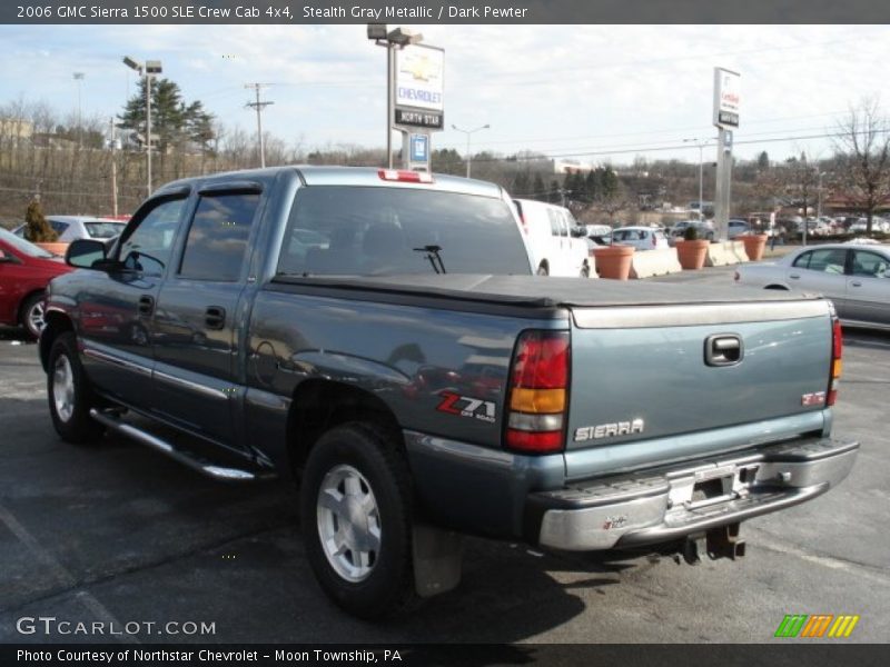 Stealth Gray Metallic / Dark Pewter 2006 GMC Sierra 1500 SLE Crew Cab 4x4