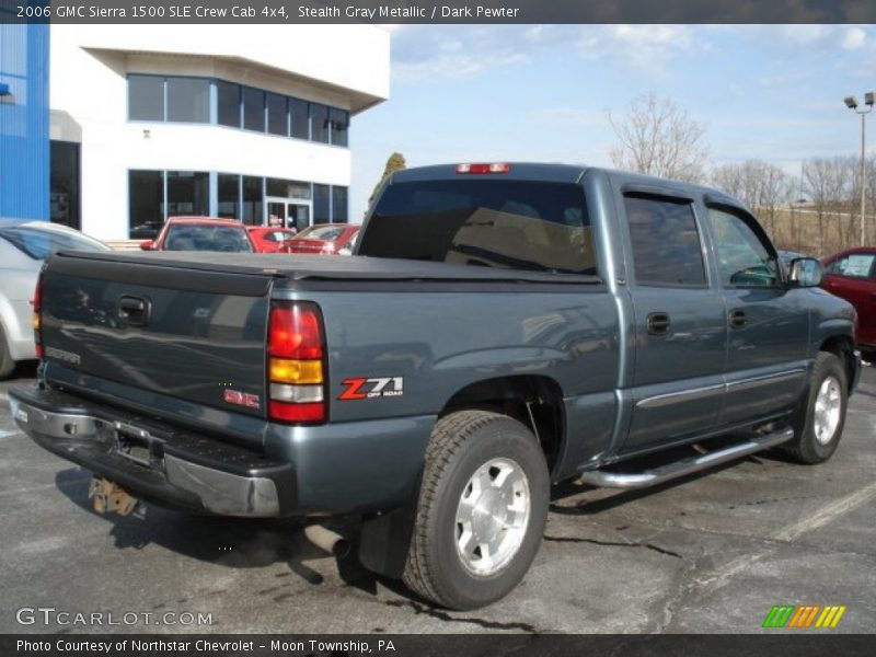 Stealth Gray Metallic / Dark Pewter 2006 GMC Sierra 1500 SLE Crew Cab 4x4
