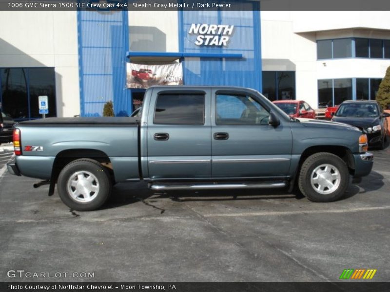 Stealth Gray Metallic / Dark Pewter 2006 GMC Sierra 1500 SLE Crew Cab 4x4