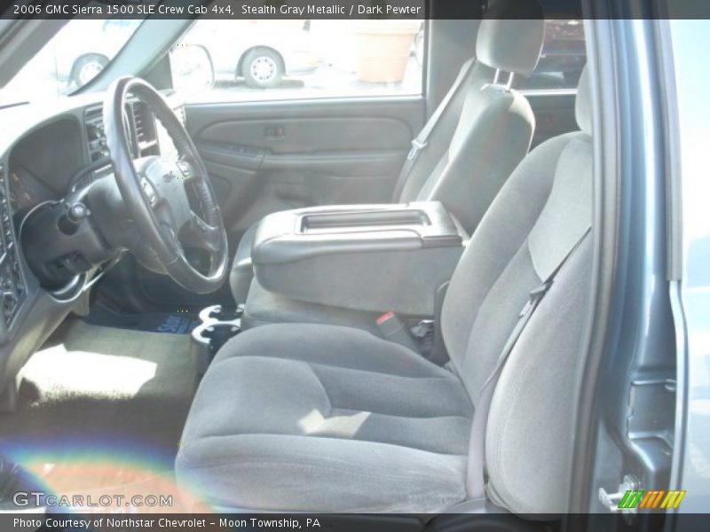 Stealth Gray Metallic / Dark Pewter 2006 GMC Sierra 1500 SLE Crew Cab 4x4