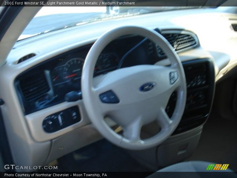 Light Parchment Gold Metallic / Medium Parchment 2001 Ford Windstar SE