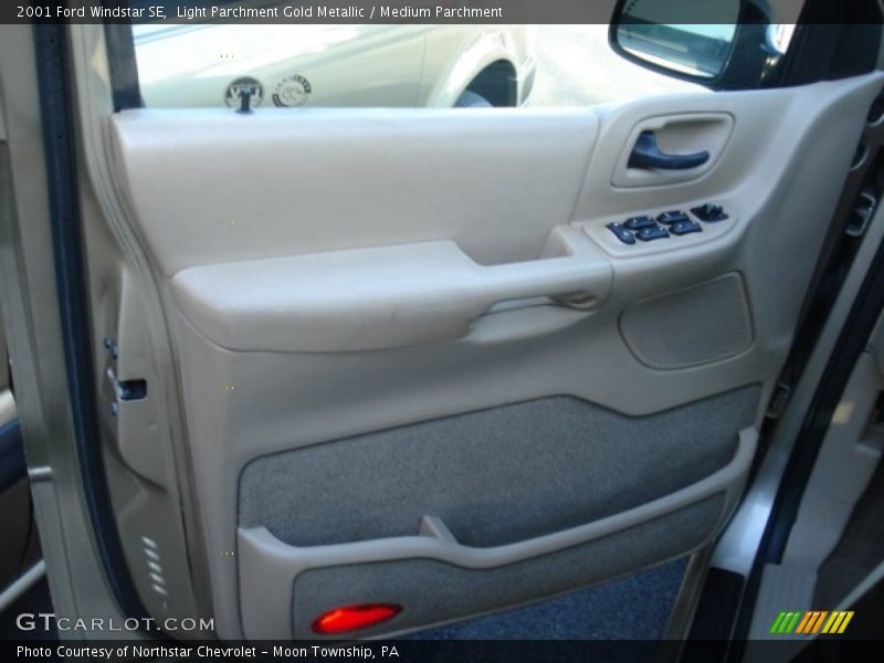 Light Parchment Gold Metallic / Medium Parchment 2001 Ford Windstar SE