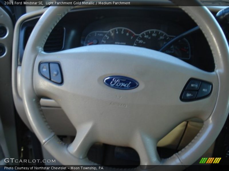 Light Parchment Gold Metallic / Medium Parchment 2001 Ford Windstar SE