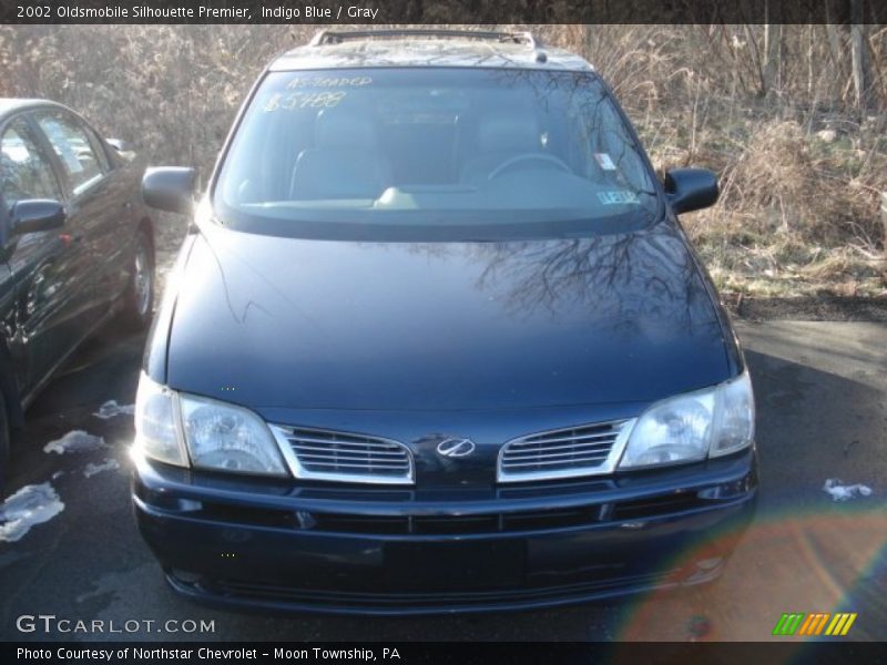 Indigo Blue / Gray 2002 Oldsmobile Silhouette Premier