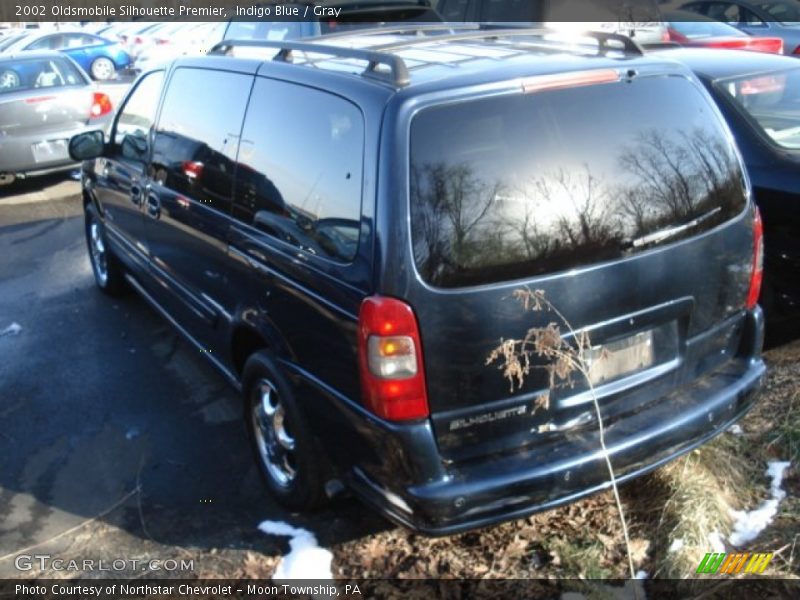 Indigo Blue / Gray 2002 Oldsmobile Silhouette Premier