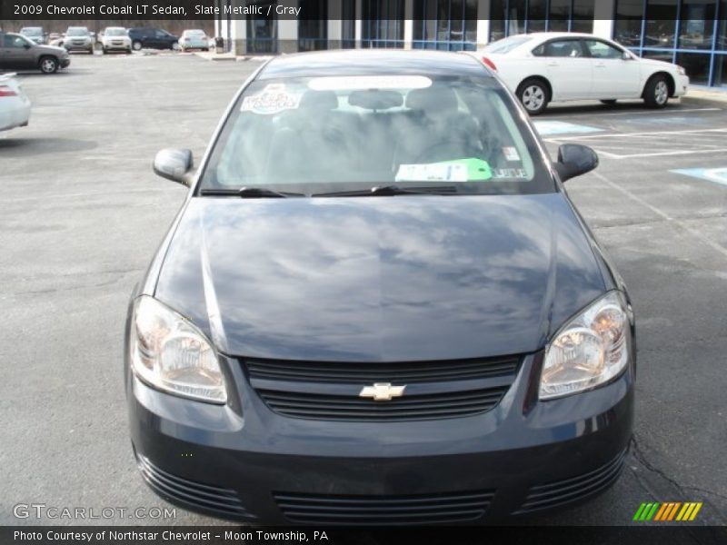Slate Metallic / Gray 2009 Chevrolet Cobalt LT Sedan