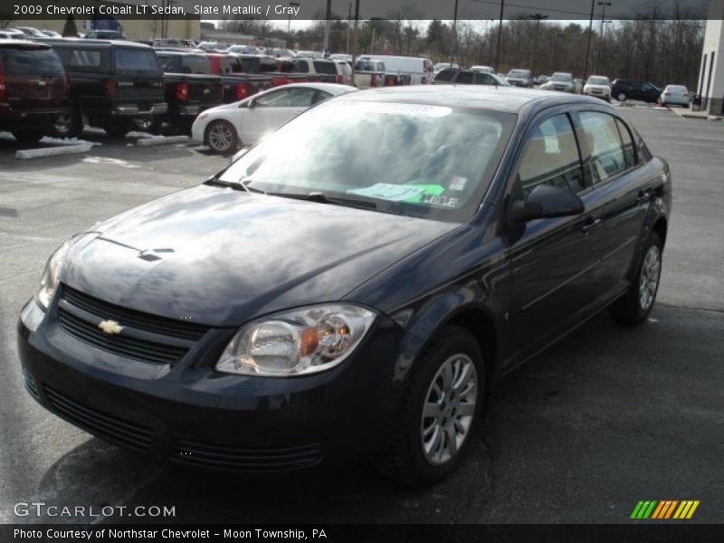 Slate Metallic / Gray 2009 Chevrolet Cobalt LT Sedan