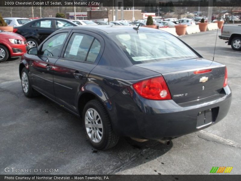 Slate Metallic / Gray 2009 Chevrolet Cobalt LT Sedan