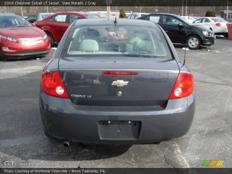 Slate Metallic / Gray 2009 Chevrolet Cobalt LT Sedan