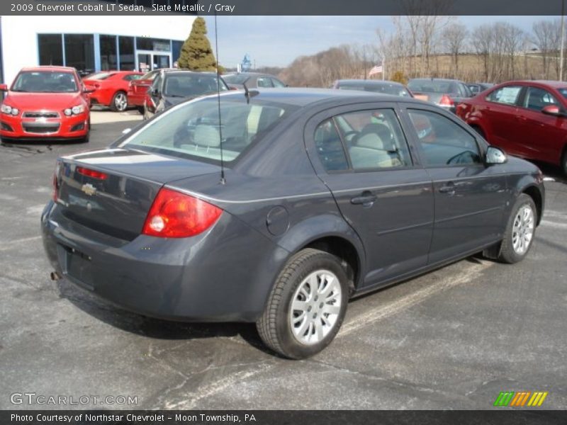 Slate Metallic / Gray 2009 Chevrolet Cobalt LT Sedan