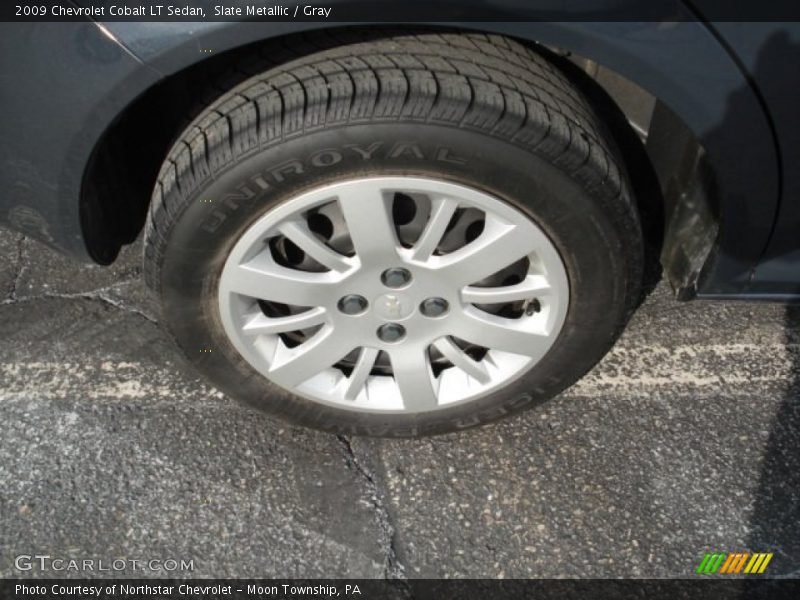 Slate Metallic / Gray 2009 Chevrolet Cobalt LT Sedan