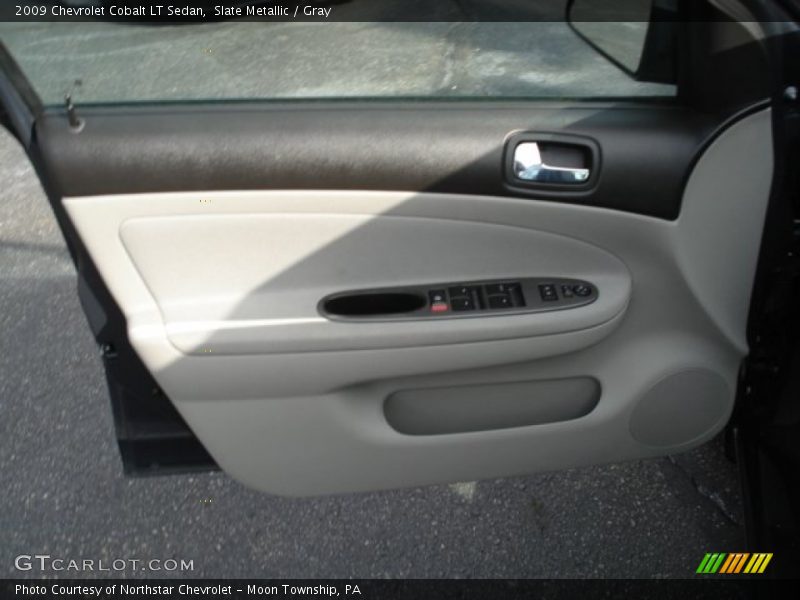 Slate Metallic / Gray 2009 Chevrolet Cobalt LT Sedan