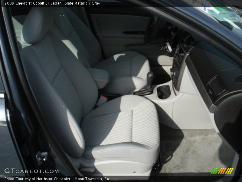Slate Metallic / Gray 2009 Chevrolet Cobalt LT Sedan